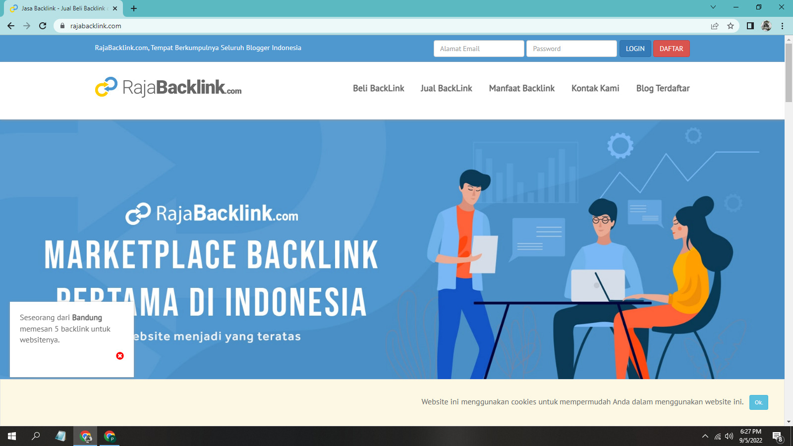 raja backlink review
