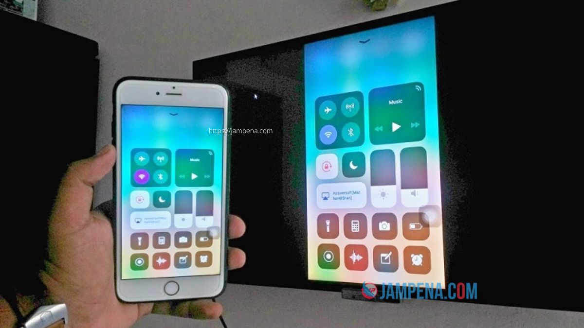 Cara Screen Mirroring iPhone ke TV