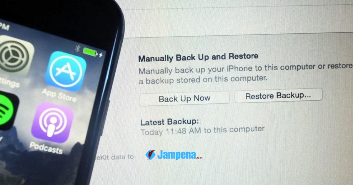 Cara Backup iPhone di iTunes Agar tidak Kehilangan Data