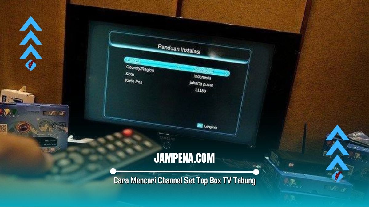 Cara Mencari Channel Set Top Box TV Tabung Tanpa Ribet