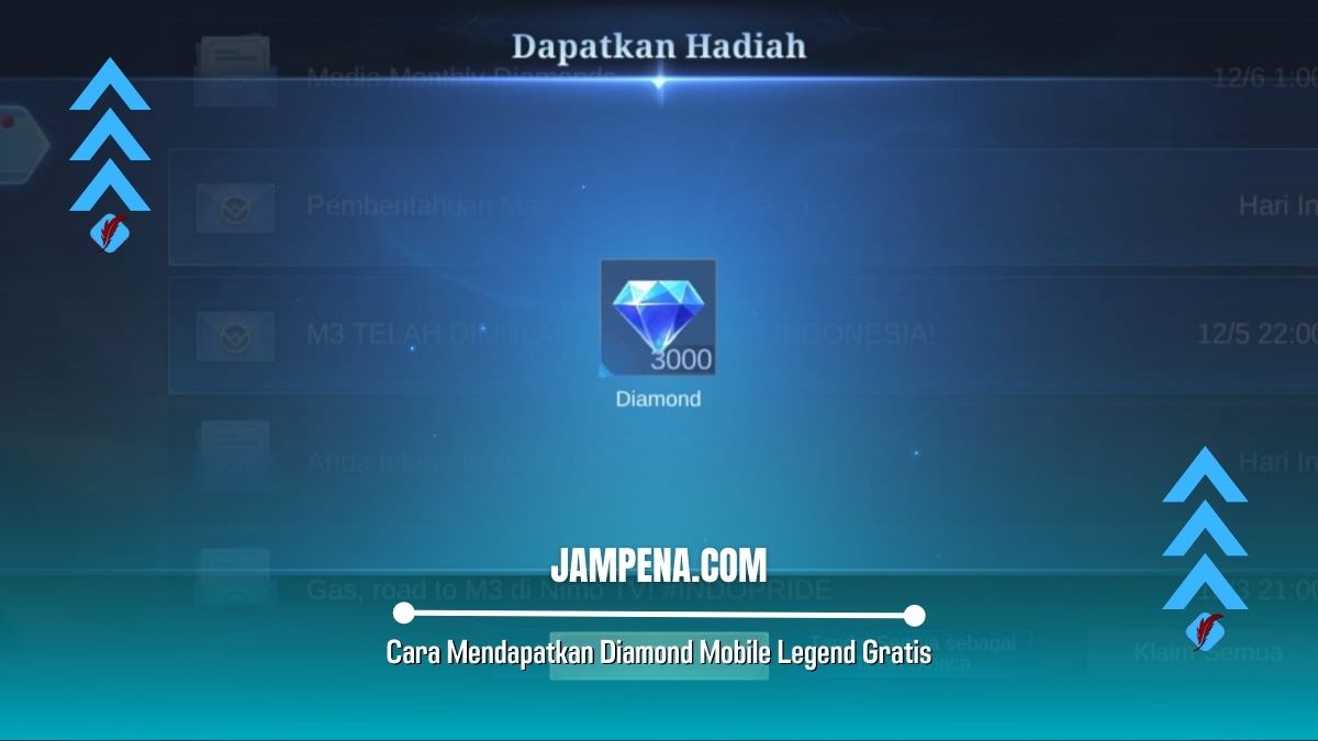 Cara Mendapatkan Diamond Mobile Legend Gratis