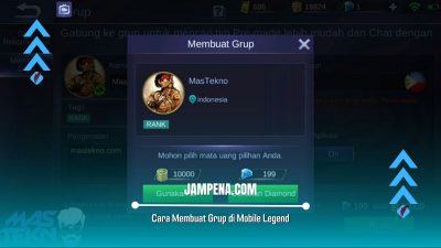 Cara Membuat Grup di Mobile Legend