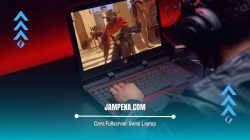 Cara Fullscreen Game Laptop