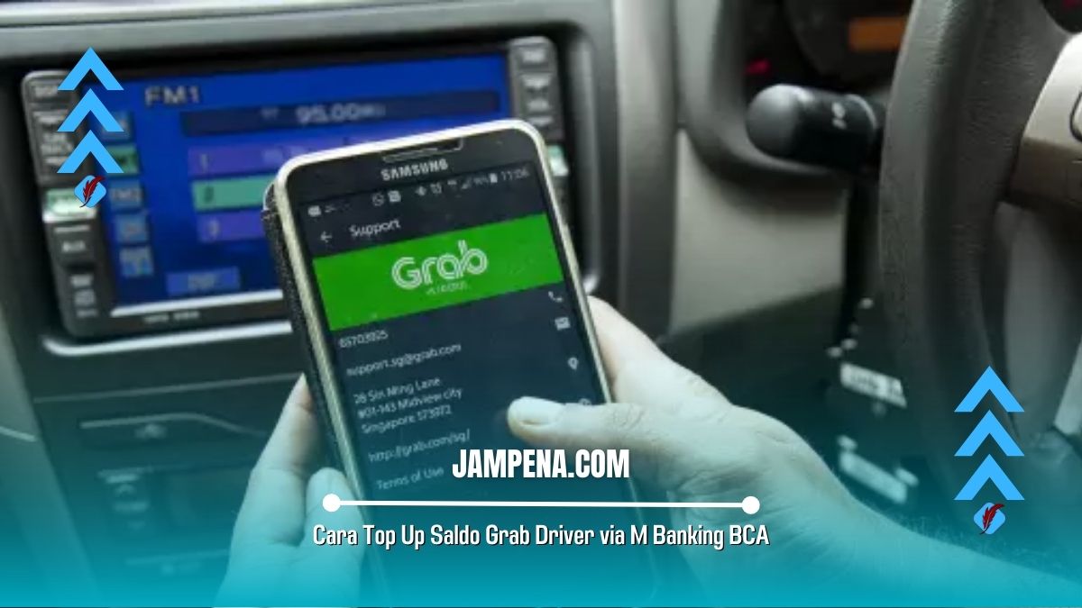 Cara Top Up Saldo Grab Driver via M Banking BCA
