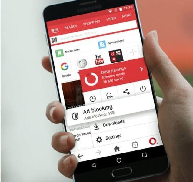 Cara Mematikan Adblock di Opera Mini Android dan iOS