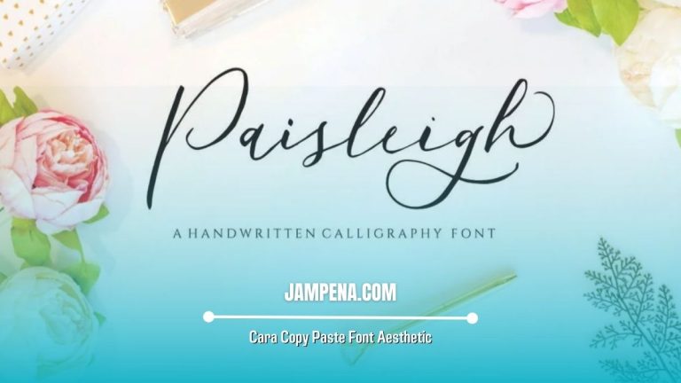 Cara Copy Paste Font Aesthetic Lewat 5 Website Generator Gratis ini