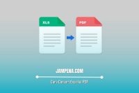 Cara Convert Excel ke PDF agar tidak Terpotong