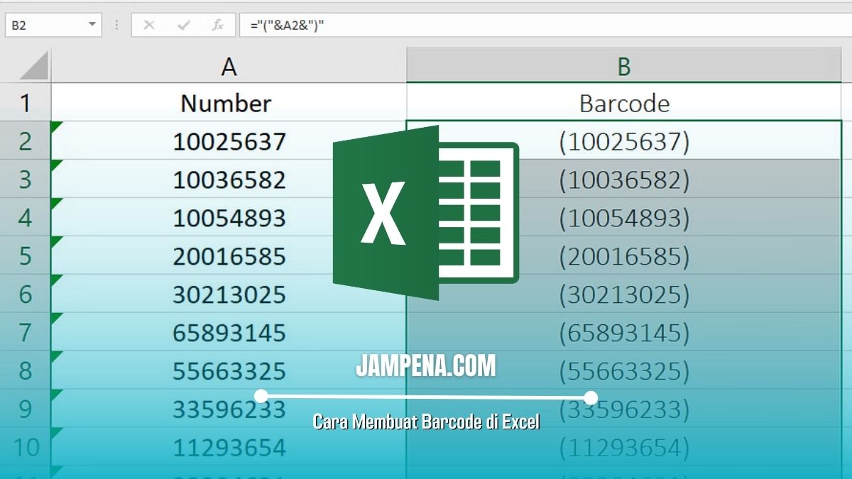 Cara Membuat Barcode di Excel Mudah Tanpa Ribet