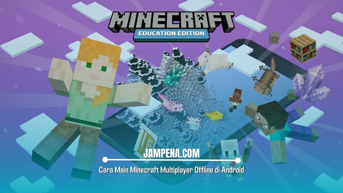 Cara Main Minecraft Multiplayer Offline di Android