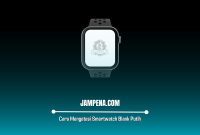 Cara Mengatasi Smartwatch Blank Putih