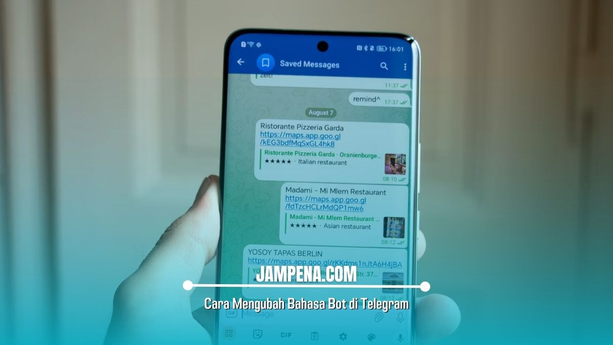 Cara Mengubah Bahasa Bot di Telegram