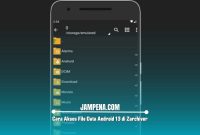 Cara Akses File Data Android 13 di Zarchiver