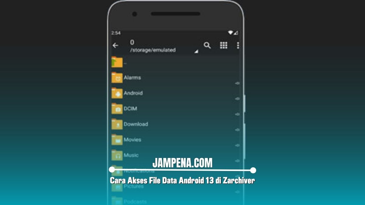 Cara Akses File Data Android 13 di Zarchiver