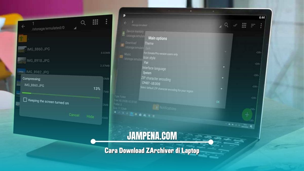 Cara Download ZArchiver di Laptop