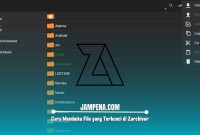 Cara Membuka File yang Terkunci di Zarchiver