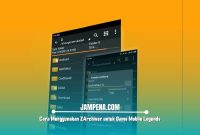 Cara Menggunakan ZArchiver untuk Game Mobile Legends