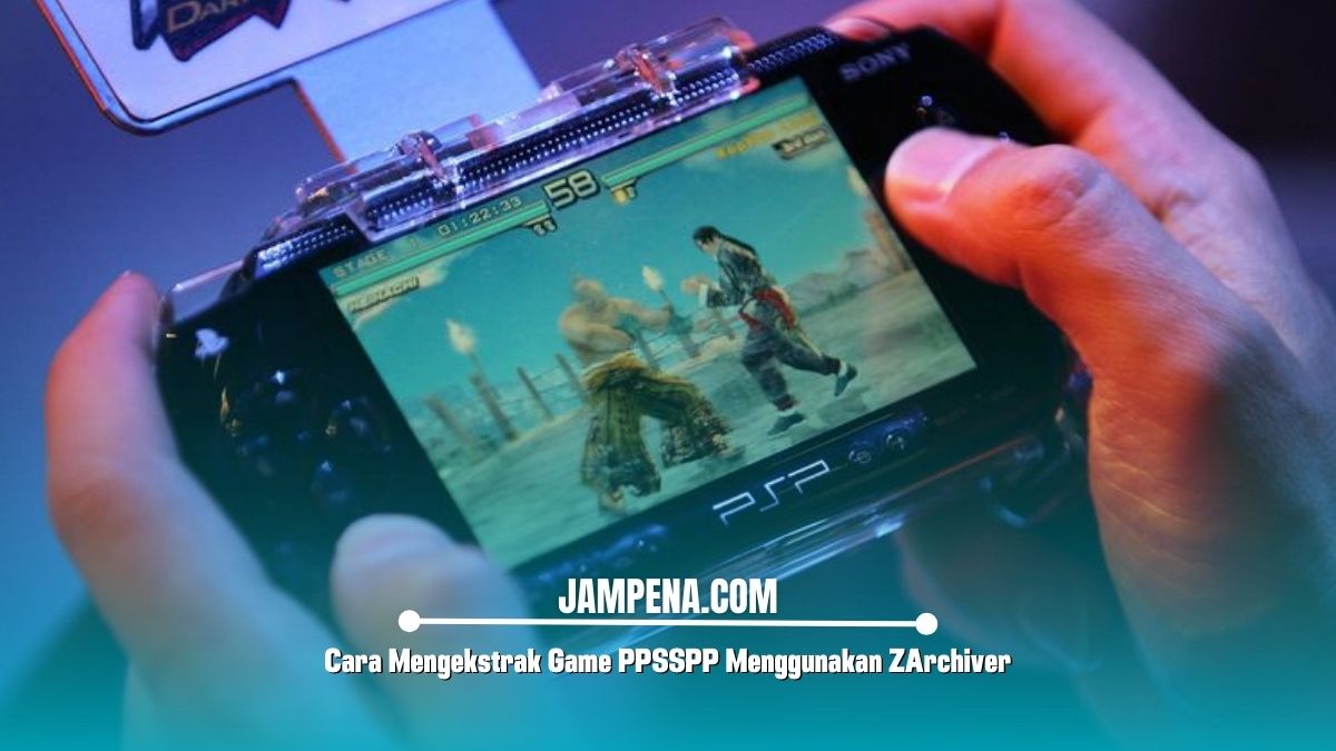 Cara Mengekstrak Game PPSSPP Menggunakan ZArchiver