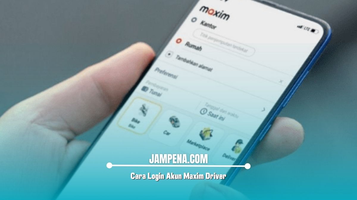 Cara Login Akun Maxim Driver