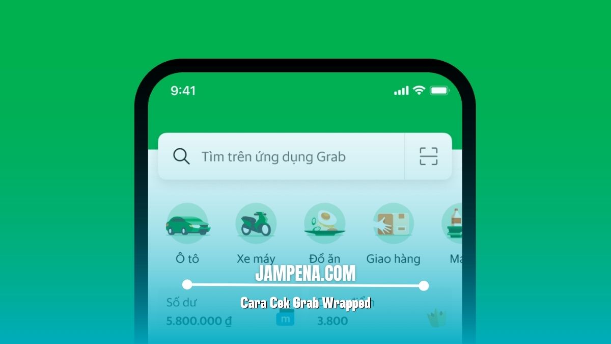 Cara Cek Grab Wrapped