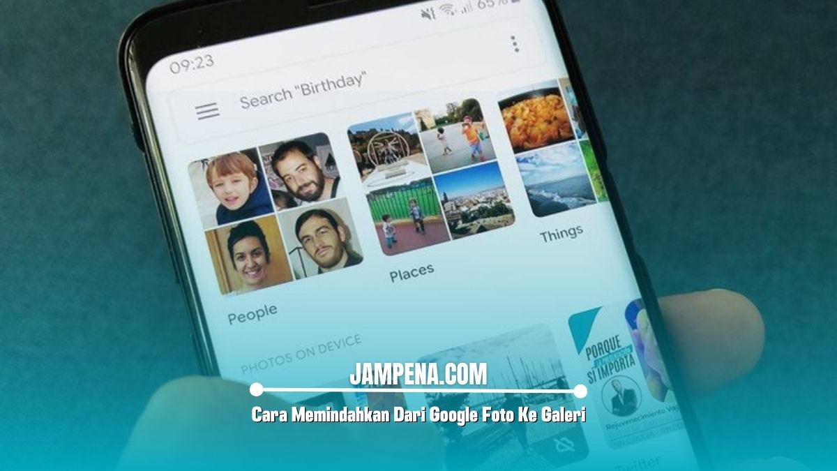 Cara Memindahkan Dari Google Foto Ke Galeri