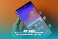 Cara Menampilkan Google di Layar Utama