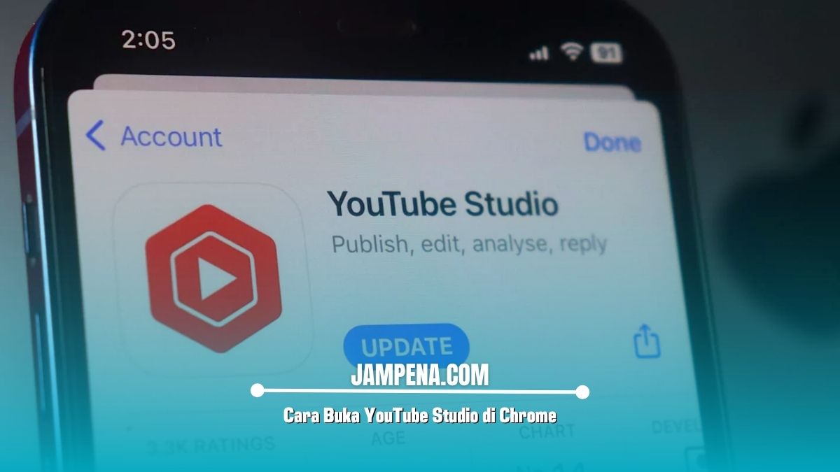 Cara Buka YouTube Studio di Chrome