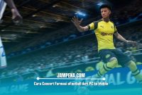 Cara Convert Formasi eFootball dari PC ke Mobile