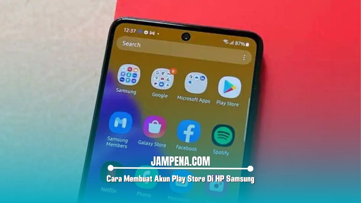 Cara Membuat Akun Play Store Di HP Samsung