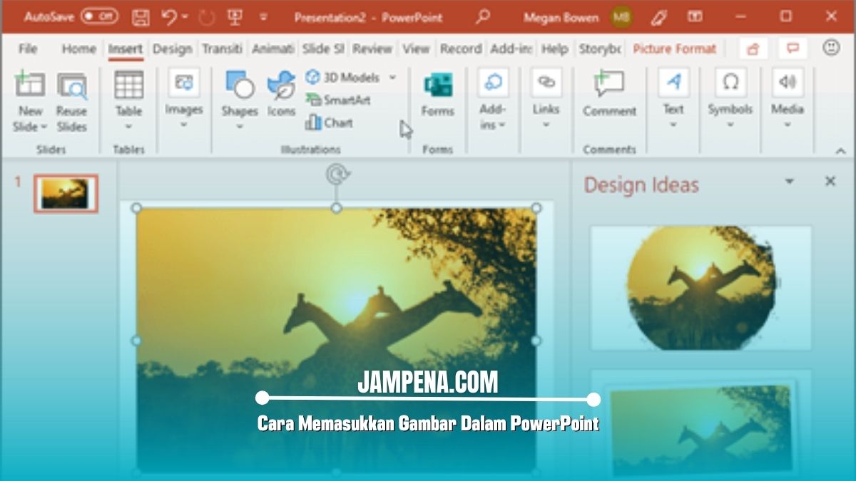 Cara Memasukkan Gambar Dalam PowerPoint