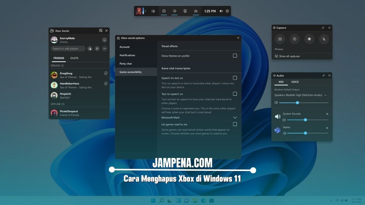 Cara Menghapus Xbox di Windows 11