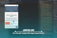 Cara Merubah Tampilan Web dengan Inspect Element