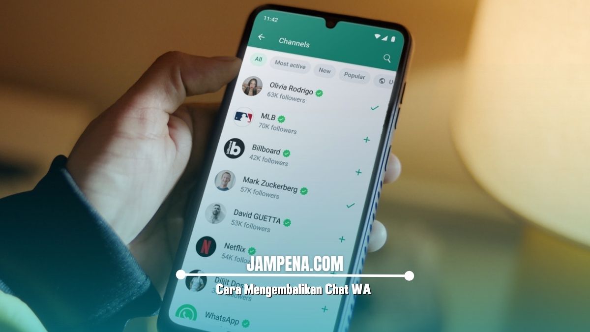 Cara Mengembalikan Chat WA yang Terhapus tanpa Backup