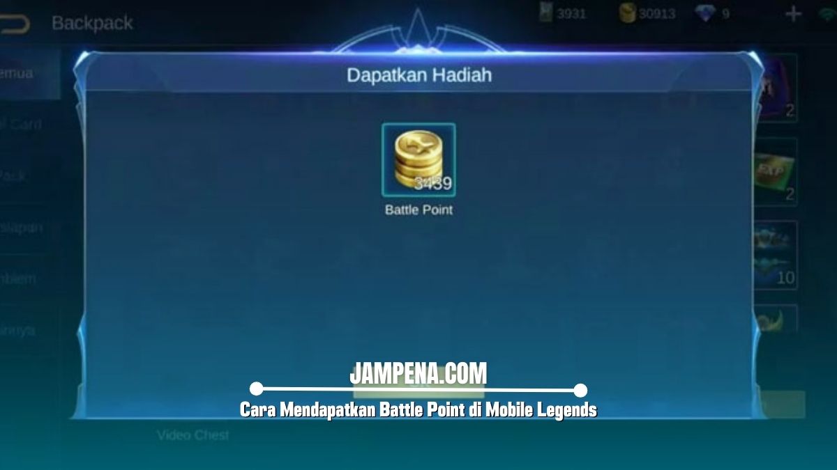 Cara Mendapatkan Battle Point di Mobile Legends