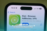 Cara Download Kiwi Browser di iPhone