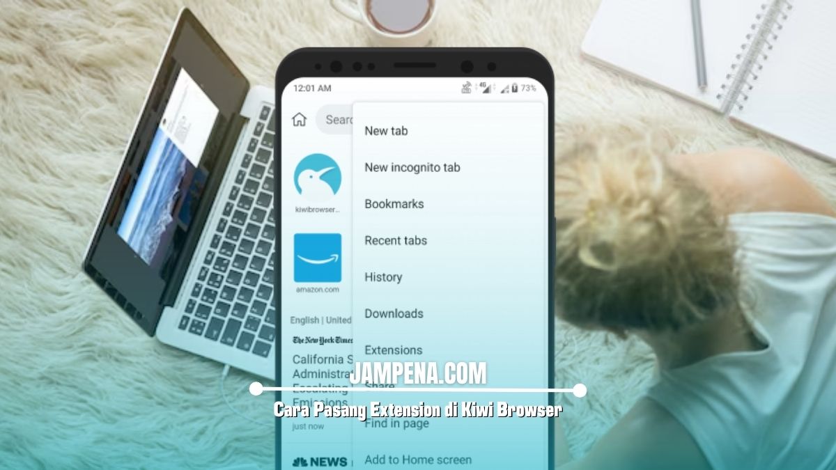 Cara Pasang Extension di Kiwi Browser