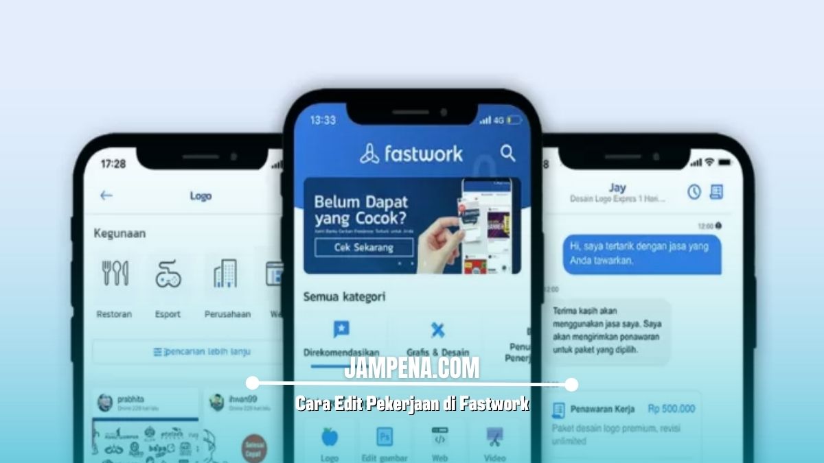 Cara Edit Pekerjaan di Fastwork