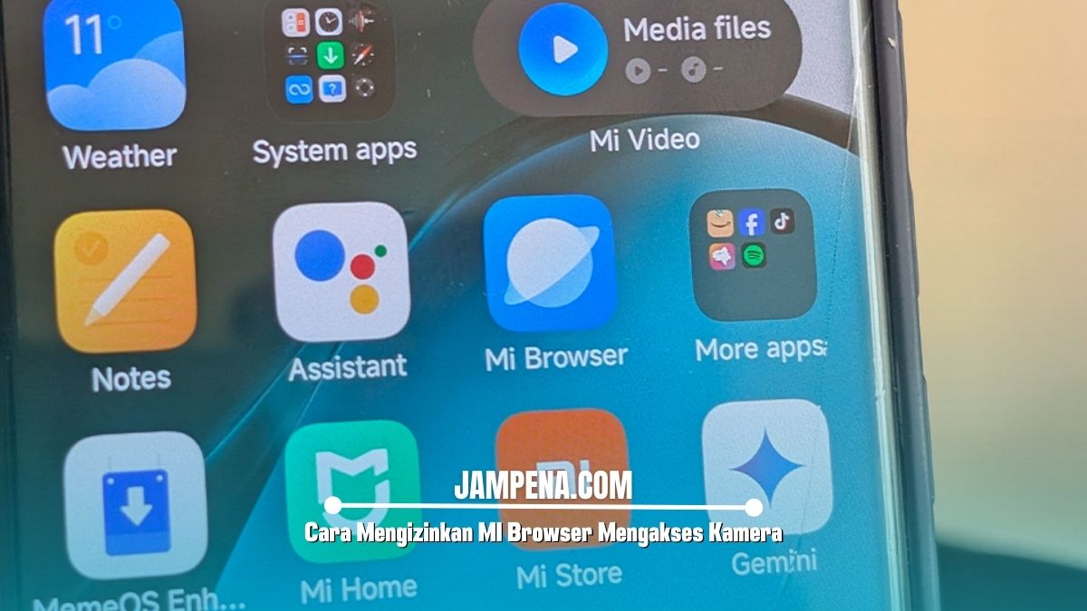 Cara Mengizinkan MI Browser Mengakses Kamera