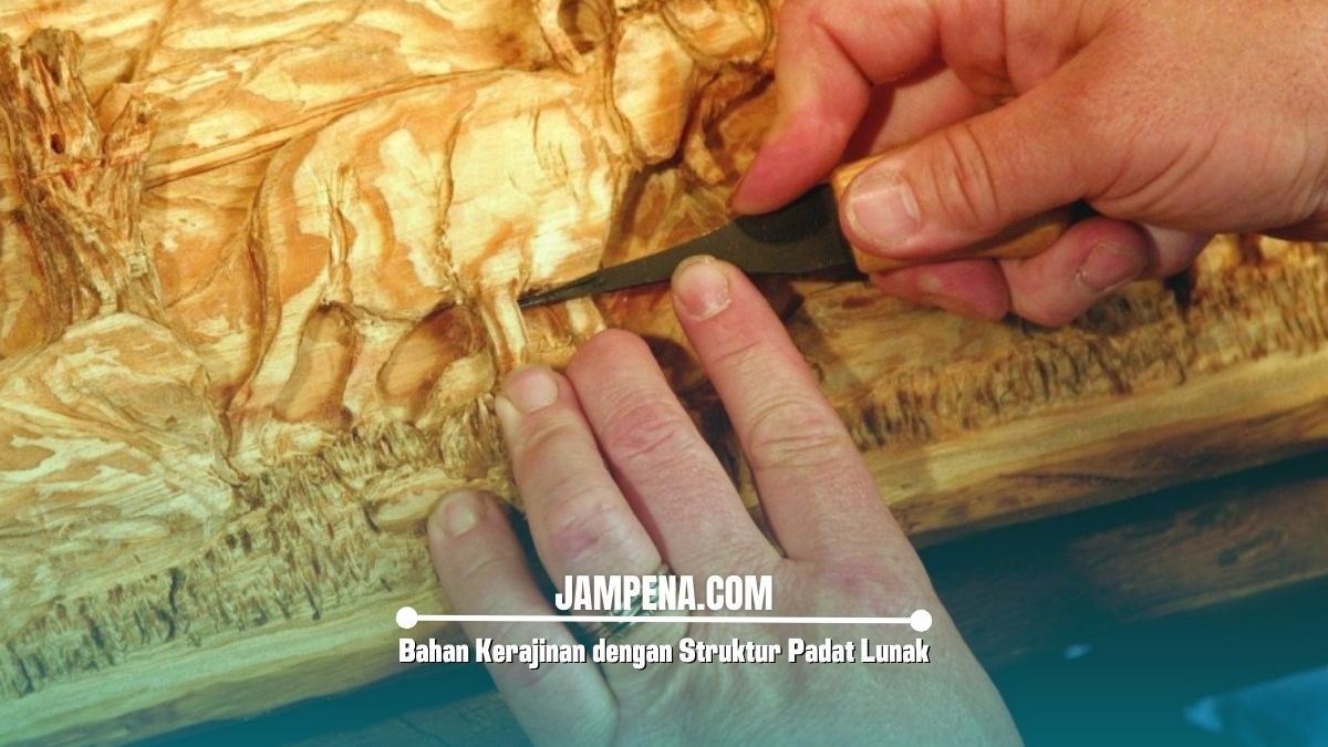 Bahan Kerajinan dengan Struktur Padat Lunak