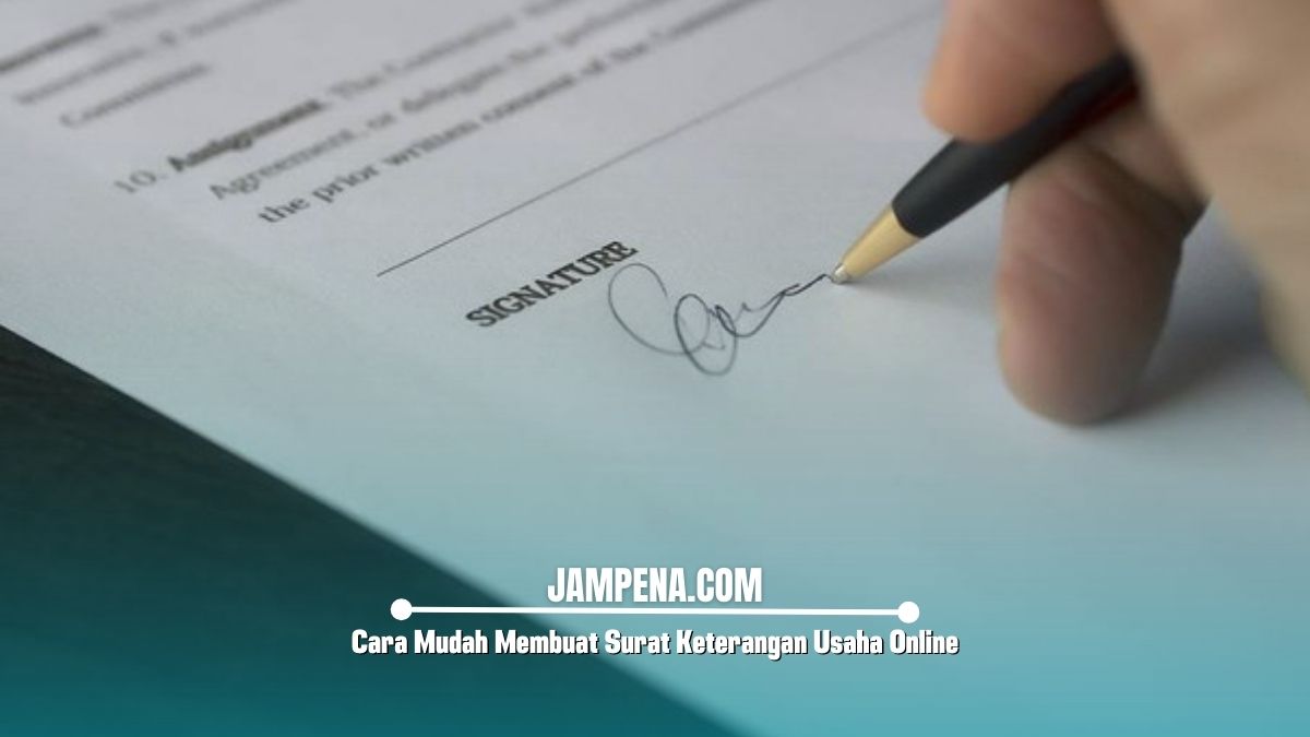 Cara Mudah Membuat Surat Keterangan Usaha Online